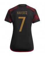 Saksa Kai Havertz #7 Vieraspaita Naisten MM-kisat 2022 Lyhythihainen